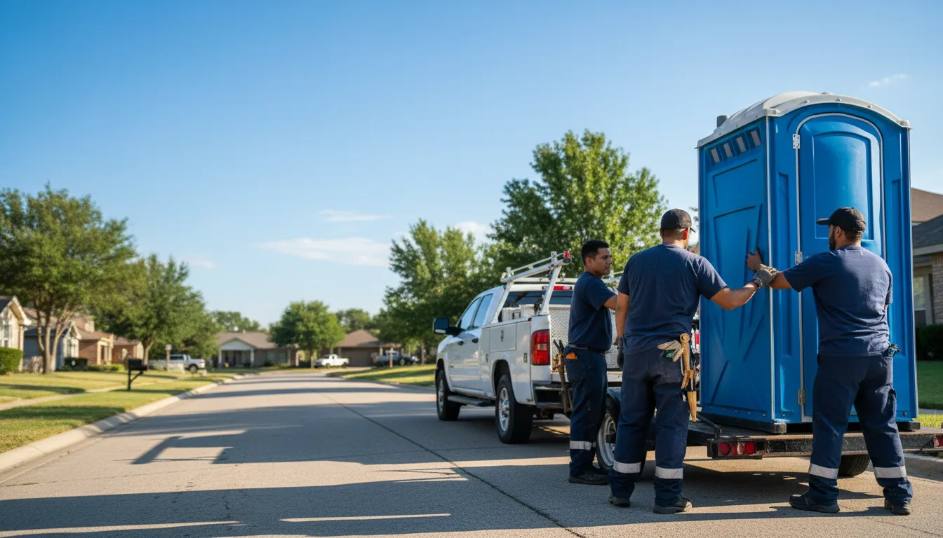 Portable Toilet Rental in Preston, OK near me